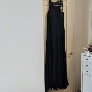Aidan Mattox navy gown